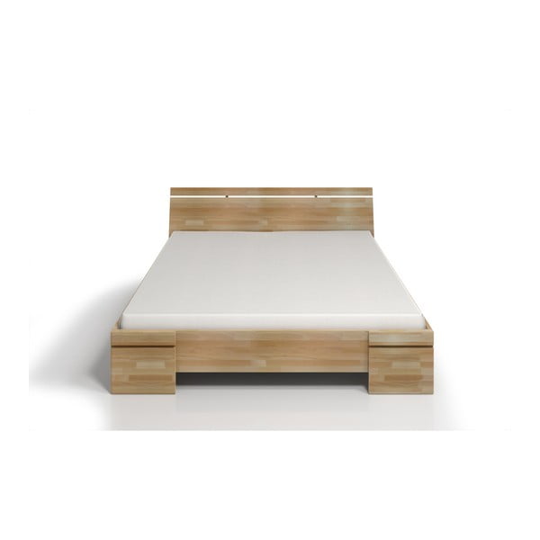 Pat dublu din lemn de fag SKANDICA Sparta Maxi, 160 x 200 cm-image-1
