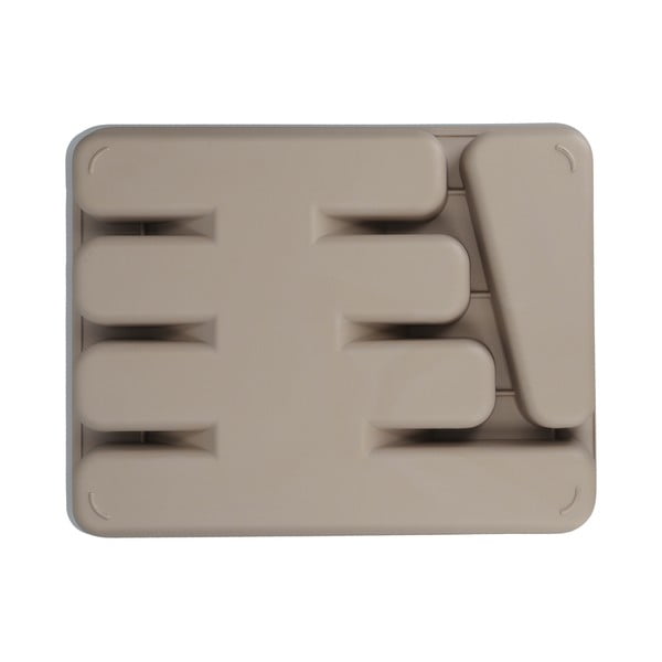 Organizator de tacâmuri Kitchen Craft Natural Elements, bej-image-2