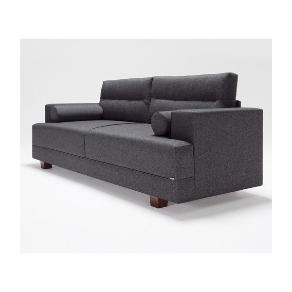 Canapea cu picioare Balcab Home Ivett, gri-image-2