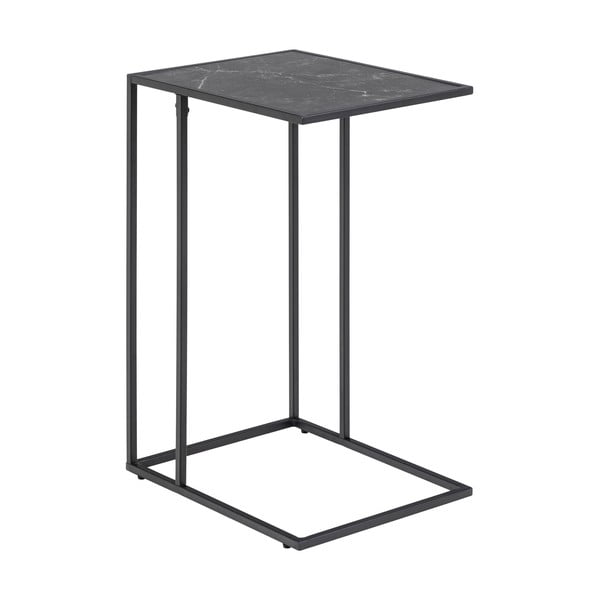 Măsuță auxiliară cu blat cu aspect de marmură 43x35 cm Infinity – Actona