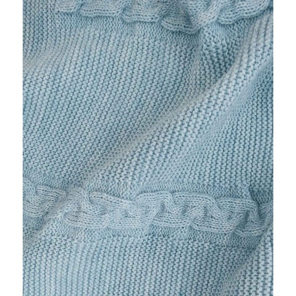 Cuvertură albastră 200x220 cm Trenza – Oyo Concept-image-1