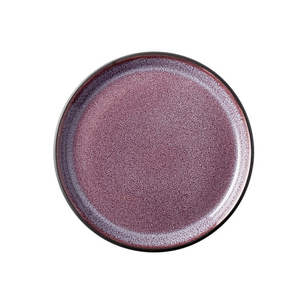 Farfurie servire din gresie Bitz Premium, ø 17 cm, violet