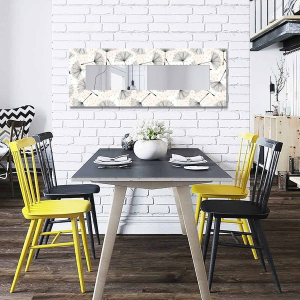 Oglindă de perete cu ramă din lemn 40x120 cm – Wallity-image-2