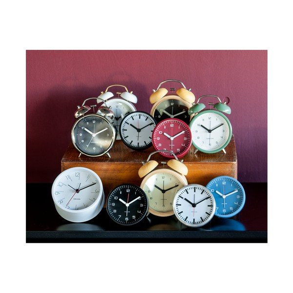 Ceas din lemn Karlsson Glass Wood-image-1