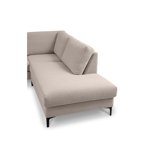 Colțar bej (cu colț pe partea dreaptă/în formă de "U") Henry – Scandic-image-4