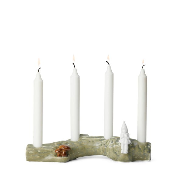 Sfeșnic de Crăciun din porțelan Kähler Design Christmas Tales-image-2