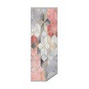 Covor roz-gri lavabil de tip traversă 80x200 cm – Mila Home