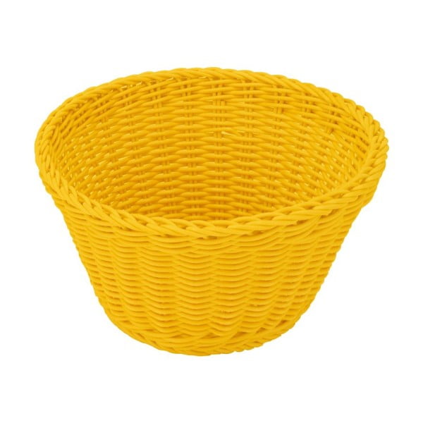 Coș pentru masă Saleen, ø 18 cm, galben