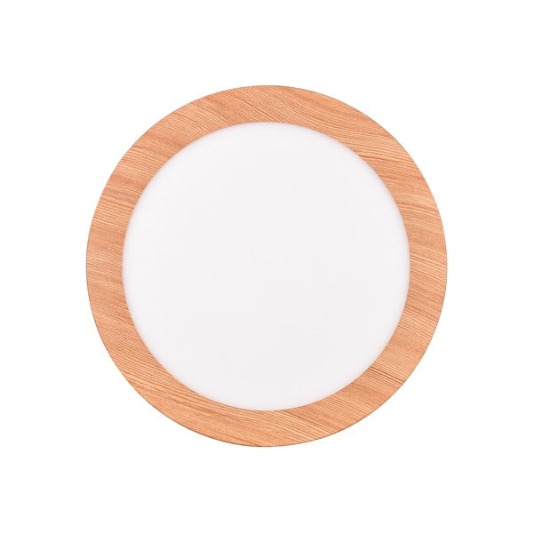 Plafonieră în culoare naturală LED ø 26 cm Camillus – Reality-image-2