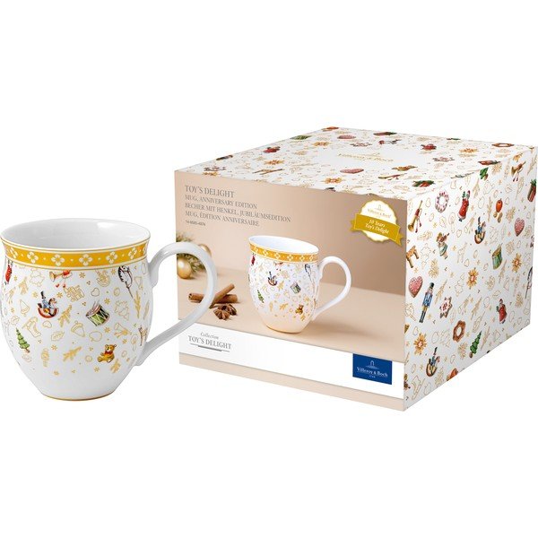 Cană din porțelan alb cu motiv de Crăciun Villeroy & Boch-image-2