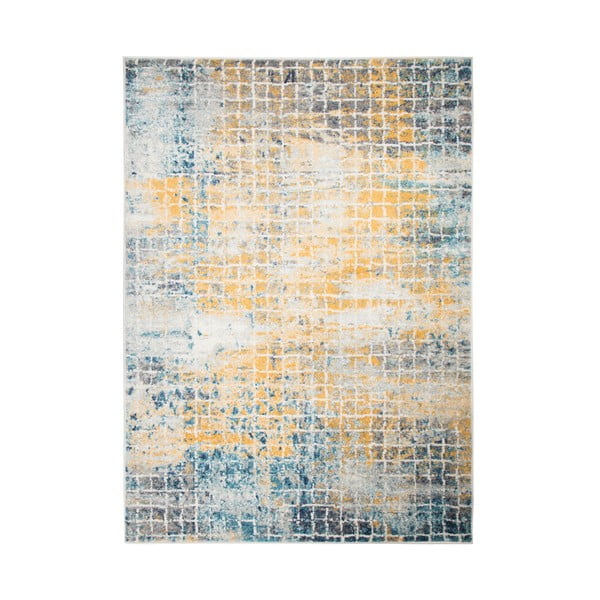 Covor Flair Rugs Urban, 200 x 275 cm, albastru - galben