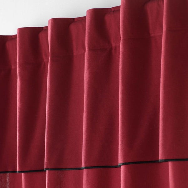 Draperie burgundy 140x240 cm Mistraline – douceur d'intérieur-image-1