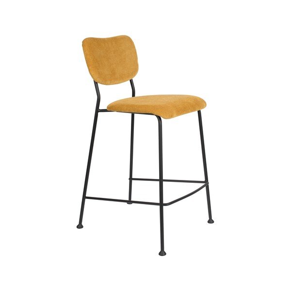 Scaune de bar galben-ocru 2 buc. 92 cm Benson – Zuiver