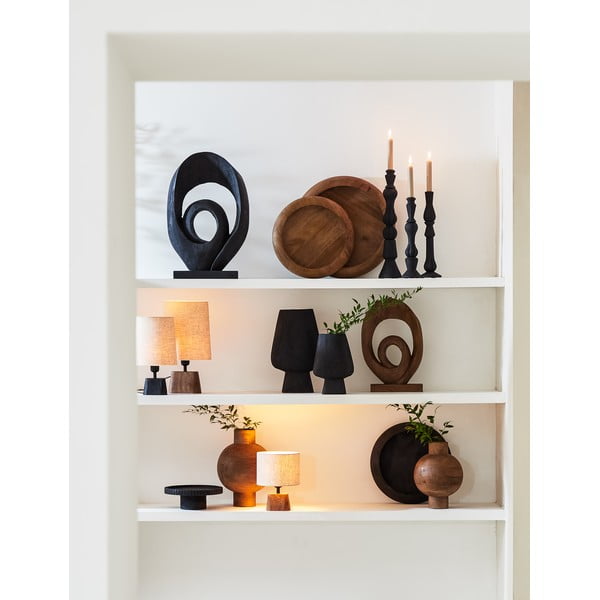 Statuetă din lemn Randa – Light & Living-image-1