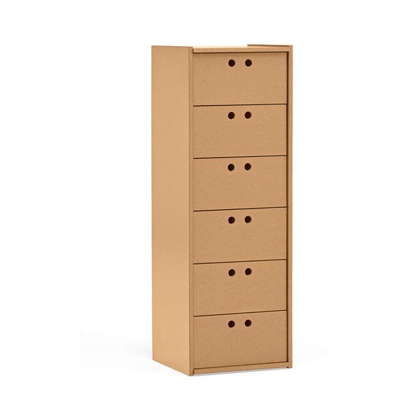 Dulap în culoare naturală 40x118x40 cm Wally – Teulat