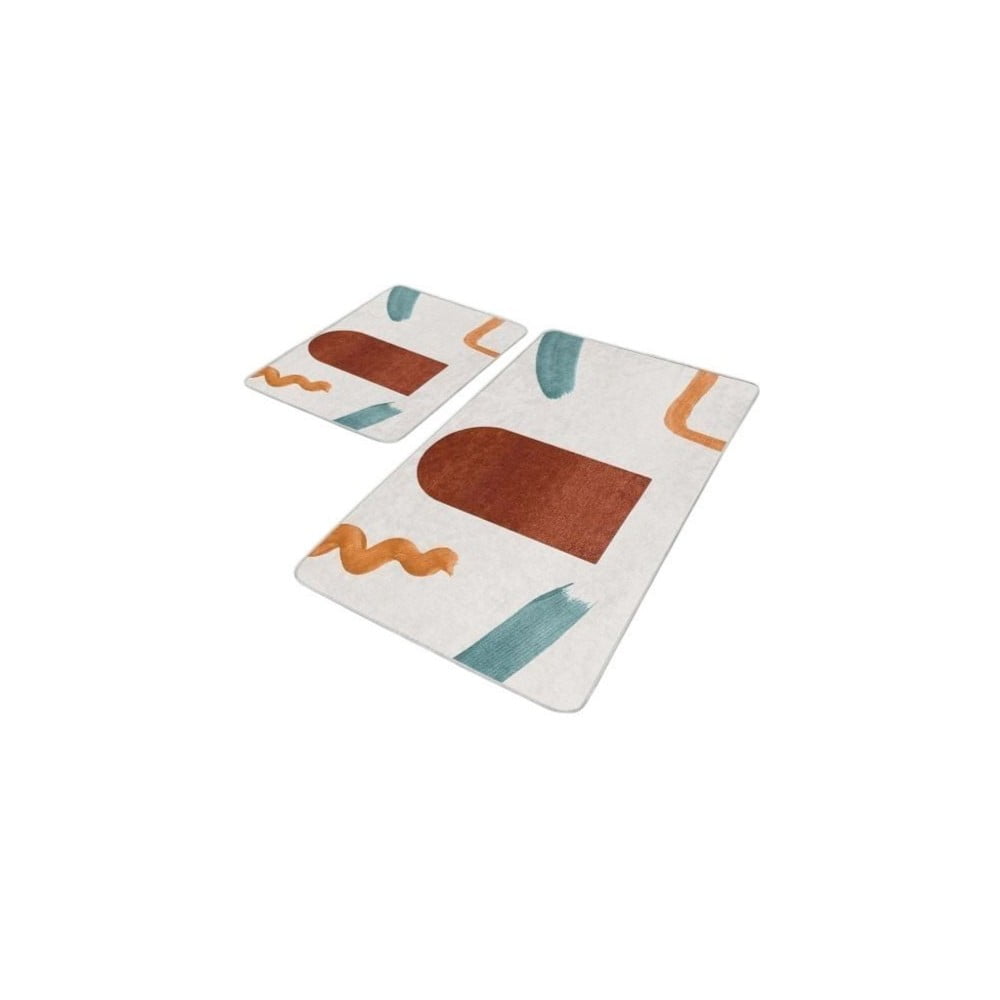 Covorașe de baie 2 buc. din catifea 60x100 cm – Mila Home