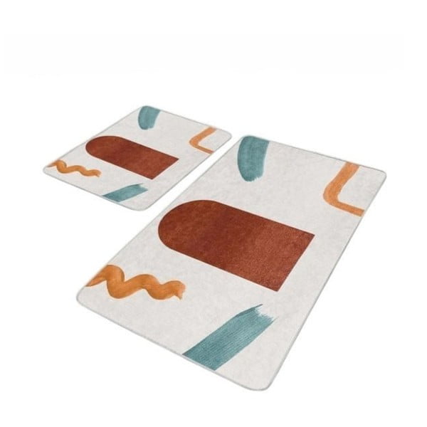 Covorașe de baie 2 buc. din catifea 60x100 cm – Mila Home