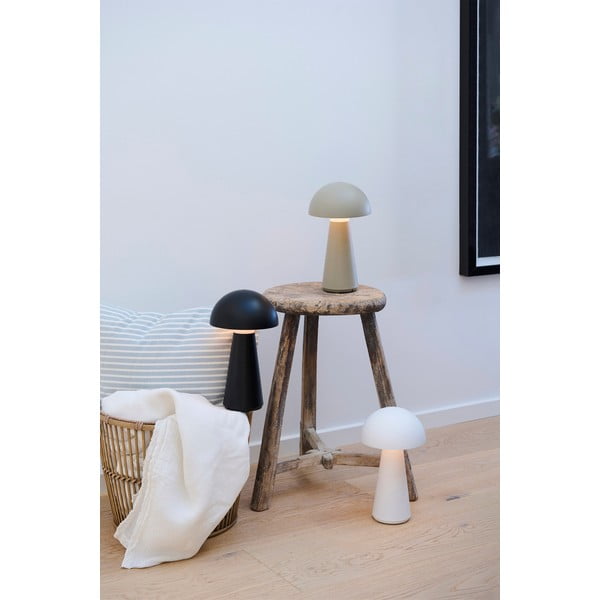 Veioză gri LED cu control prin telecomandă (înălțime 28 cm) Sam – Sirius-image-2