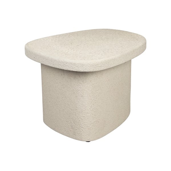 Măsuță auxiliară cu blat cu aspect de marmură 41x56 cm Veda – Dutchbone-image-2