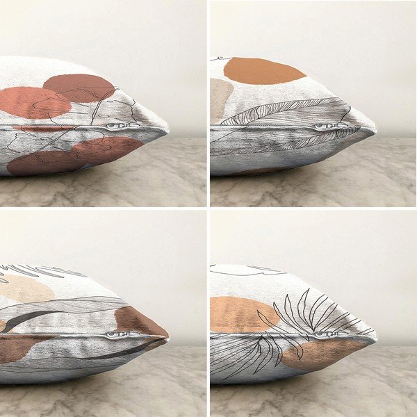 Set 4 fețe de pernă Minimalist Cushion Covers Uma, 55 x 55 cm-image-1