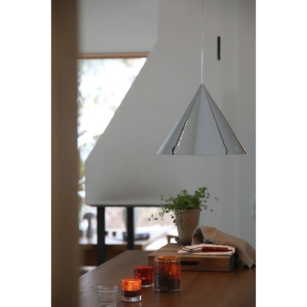 Lustră argintie din metal cu abajur din metal ø 37,5 cm Tip – Markslöjd-image-3