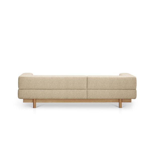 Canapea bej cu tapițerie din lână 260 cm Alchemist – EMKO-image-3