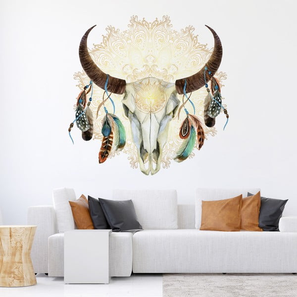 Autocolant Ambiance Boho Buffalo-image-1