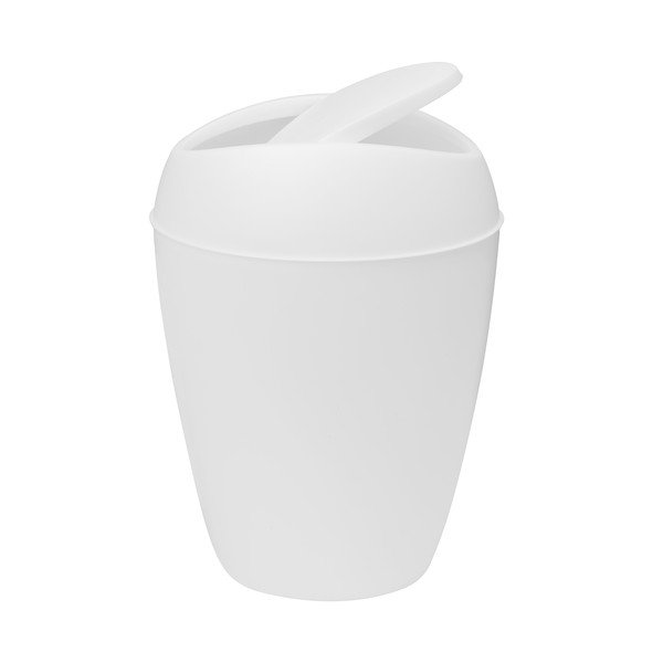 Coș de gunoi din plastic 9 l Twirla – Umbra-image-3