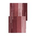 Covor burgundy țesut manual din lână 200x290 cm Split Ombre Shaped – Flair Rugs