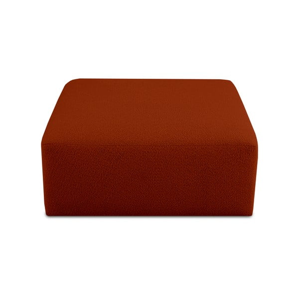 Modul pentru canapea cărămiziu cu tapițerie din stofă bouclé Roxy – Scandic-image-1