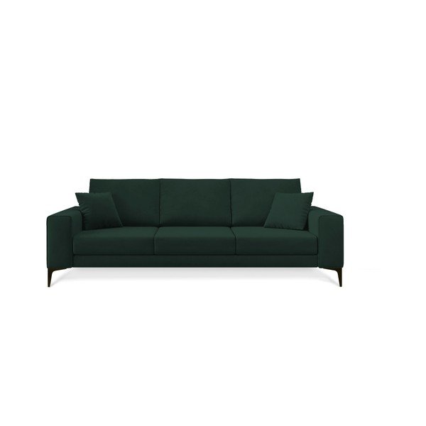 Canapea cu 3 locuri Cosmopolitan Design Lugano, verde