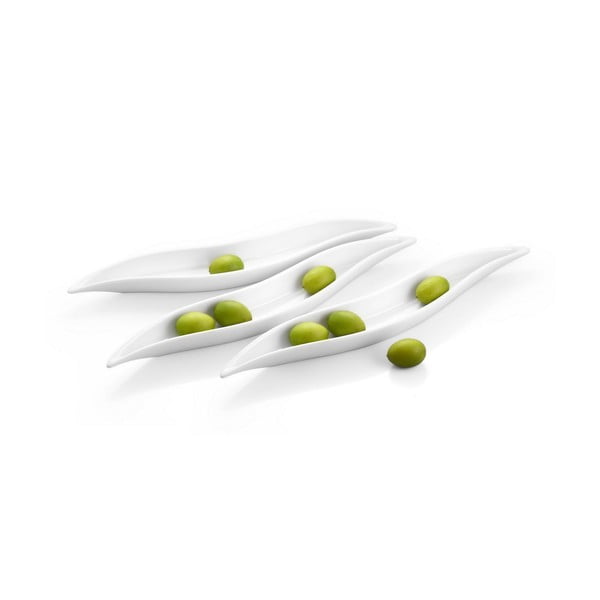 Set 3 boluri pentru aperitive Vialli Design Olive