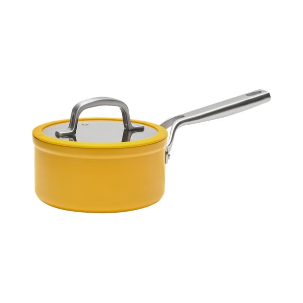 Oală cu capac/cu suprafață ceramică 1,3 l adecvată pentru plita cu inducție Meda 3.0 – FABINI