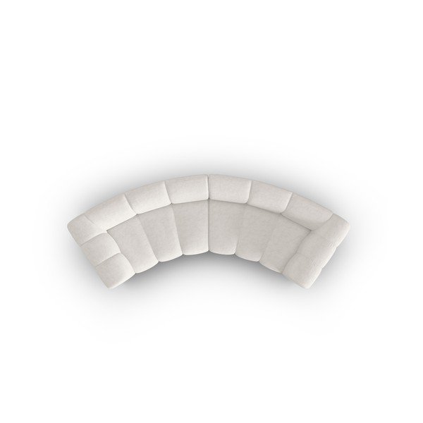 Canapea albă 322 cm Lupine – Micadoni Home-image-4