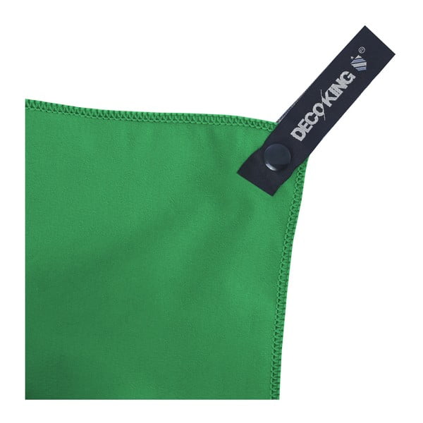 Prosop cu uscare rapidă DecoKing EKEA, 40 x 80 cm, verde-image-2