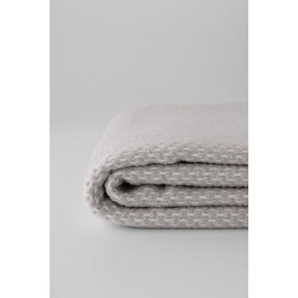 Pled din amestec de bumbac Euromant Zen, gri, 140 x 180 cm-image-3