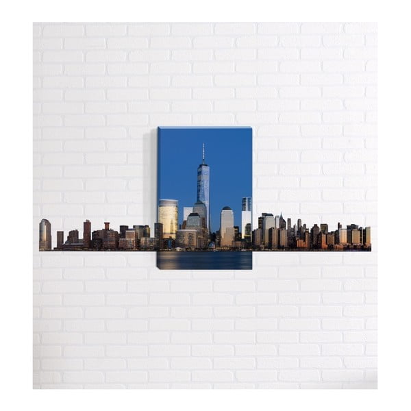 Tablou de perete 3D Mosticx New York Skyline, 40 x 60 cm