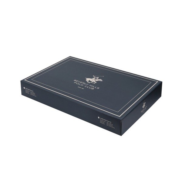 Lenjerie de pat cu cearșaf Beverly Hills Polo Club Chester, 160 x 220 cm-image-2