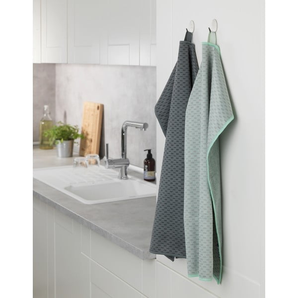 Prosoape de vase 2 buc. din microfibră 40x60 cm Miko – Wenko-image-1