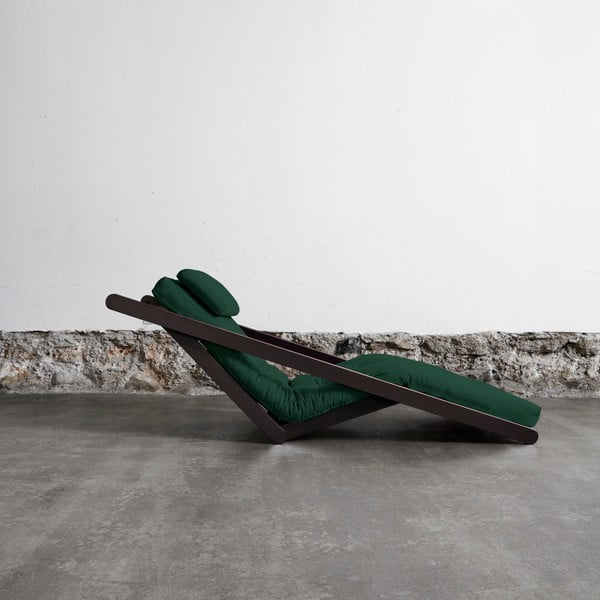 Șezlong extensibil Karup Figo Wenge/Botella-image-1