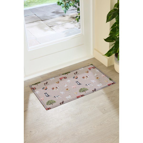 Covoraș de intrare din PVC 40x70 cm Farm Life – Artsy Doormats-image-2