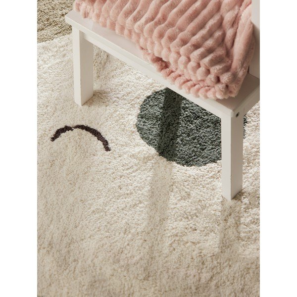 Covor pentru copii crem lavabil/țesut manual din bumbac 140x200 cm Snuggle Rio – Hanse Home-image-4