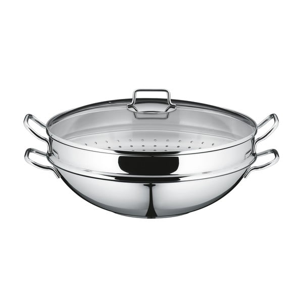 Tigaie wok din oțel inoxidabil WMF Cromargan® Macao