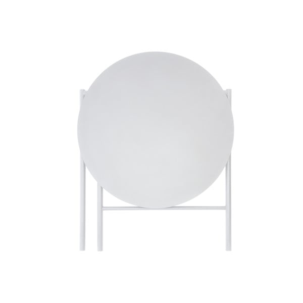 Masă de dining albă rotundă din metal ø 70 cm Disc – Zone-image-4