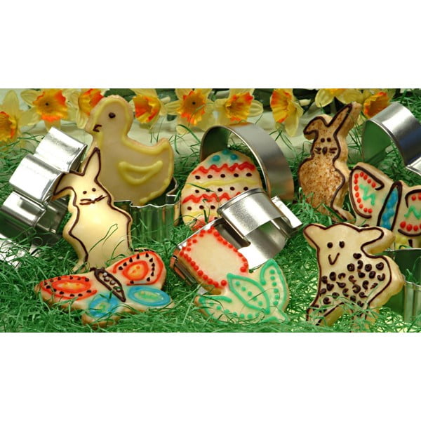 Set 6 forme pentru prăjituri de Paște Zenker-image-1