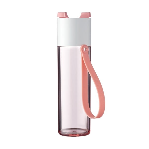 Sticlă pentru apă Mepal Justwater, 500 ml, roz
