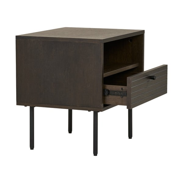 Măsuță auxiliară cu aspect de lemn de stejar Kyoto – House Nordic-image-2