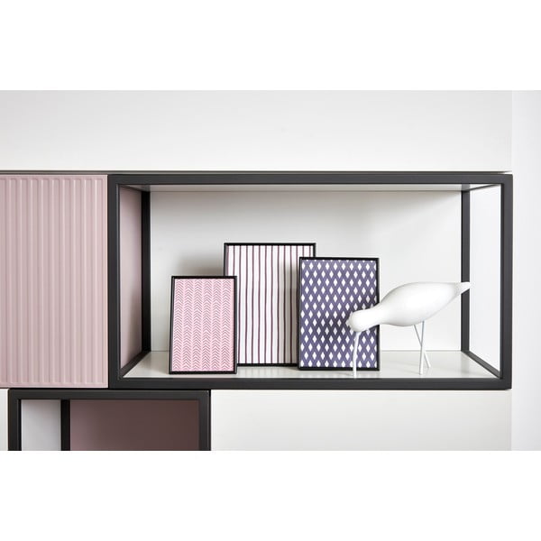 Ramă foto neagră de sine stătătoare/de suspendat din metal 11x16 cm Sweet Memory – Zilverstad-image-1