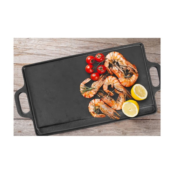 Placă de grătar din fontă 23x45,5 cm LITINA – Orion-image-2