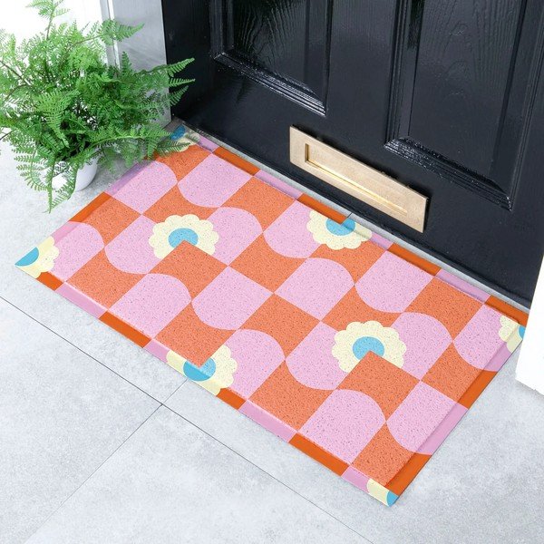Covoraș de intrare din plastic reciclat 40x70 cm Elizabeth Olwen  – Artsy Doormats-image-2